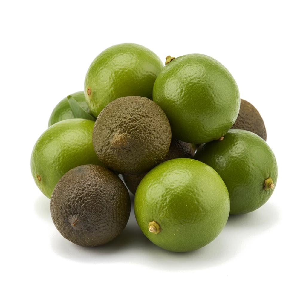 Цитрусовые плоды, свежие или сушеные:; лимоны (Citrus limon, Citrus limonum) и лаймы (Citrus aurantifolia, Citrus latifolia):; лаймы (Citrus aurantifolia, Citrus latifolia)