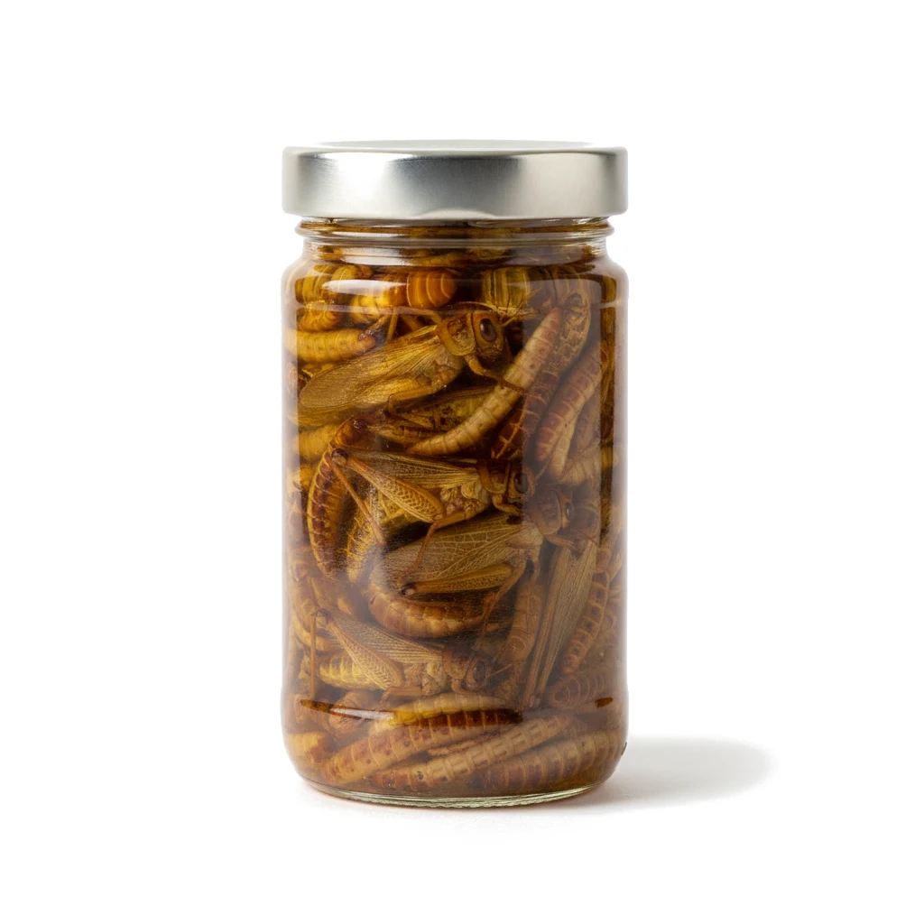Готовые продукты из насекомых