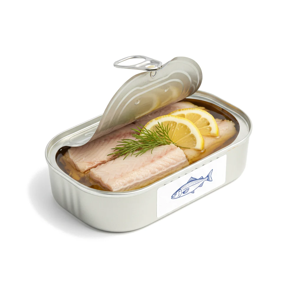 Минтай консервированный