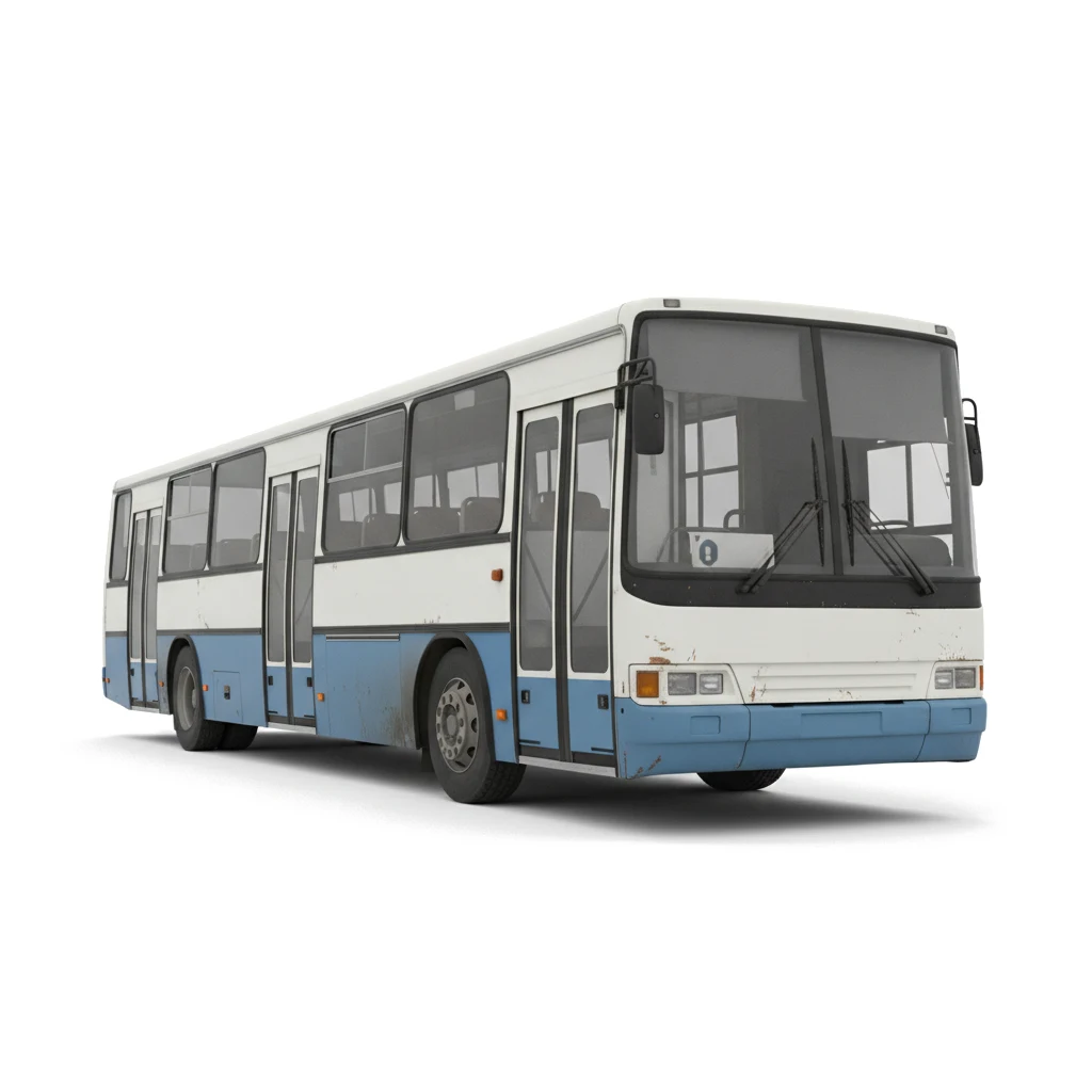 Автобус дизельный пассажирский б/у (до 120 мест)