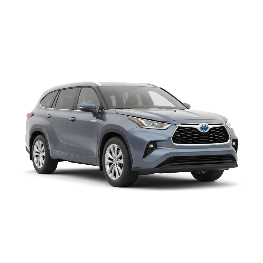 Новый гибридный автомобиль Toyota Highlander