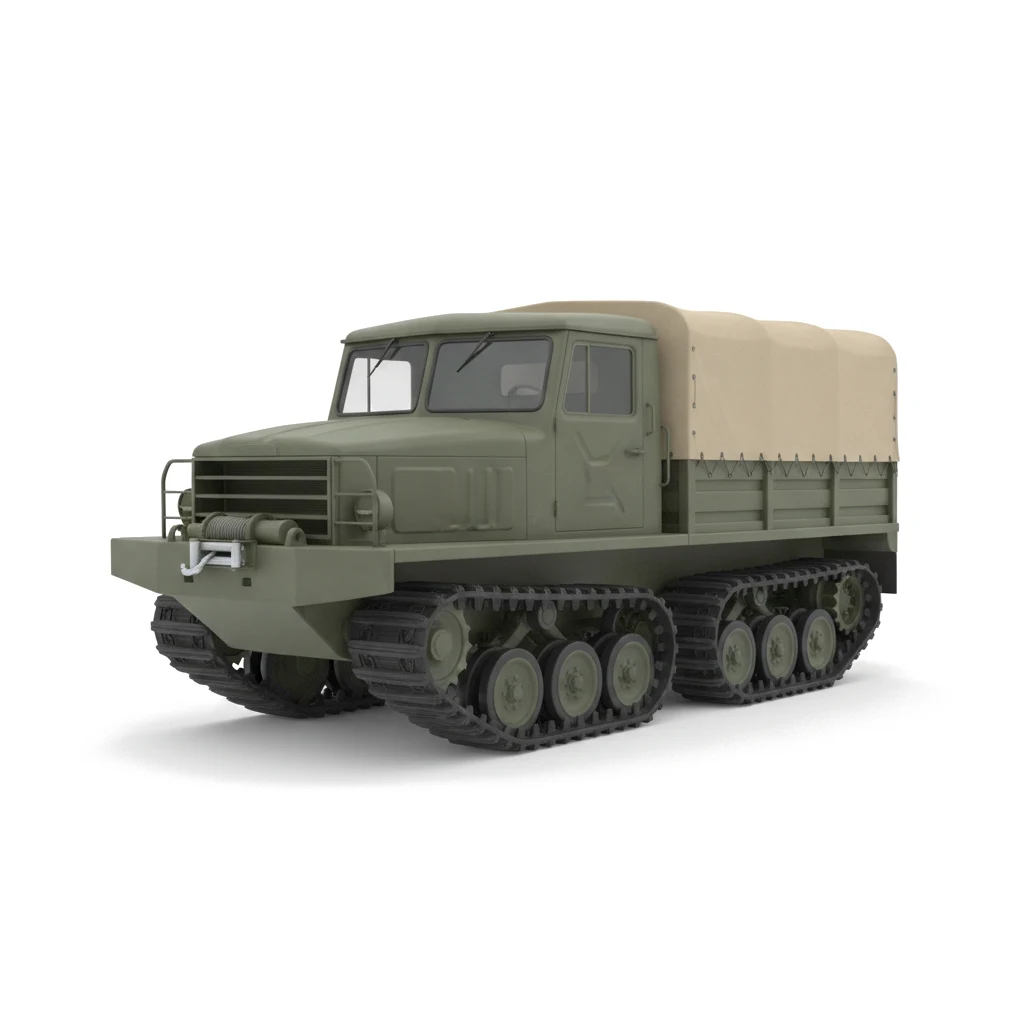 Гусеничный грузовик-вездеход