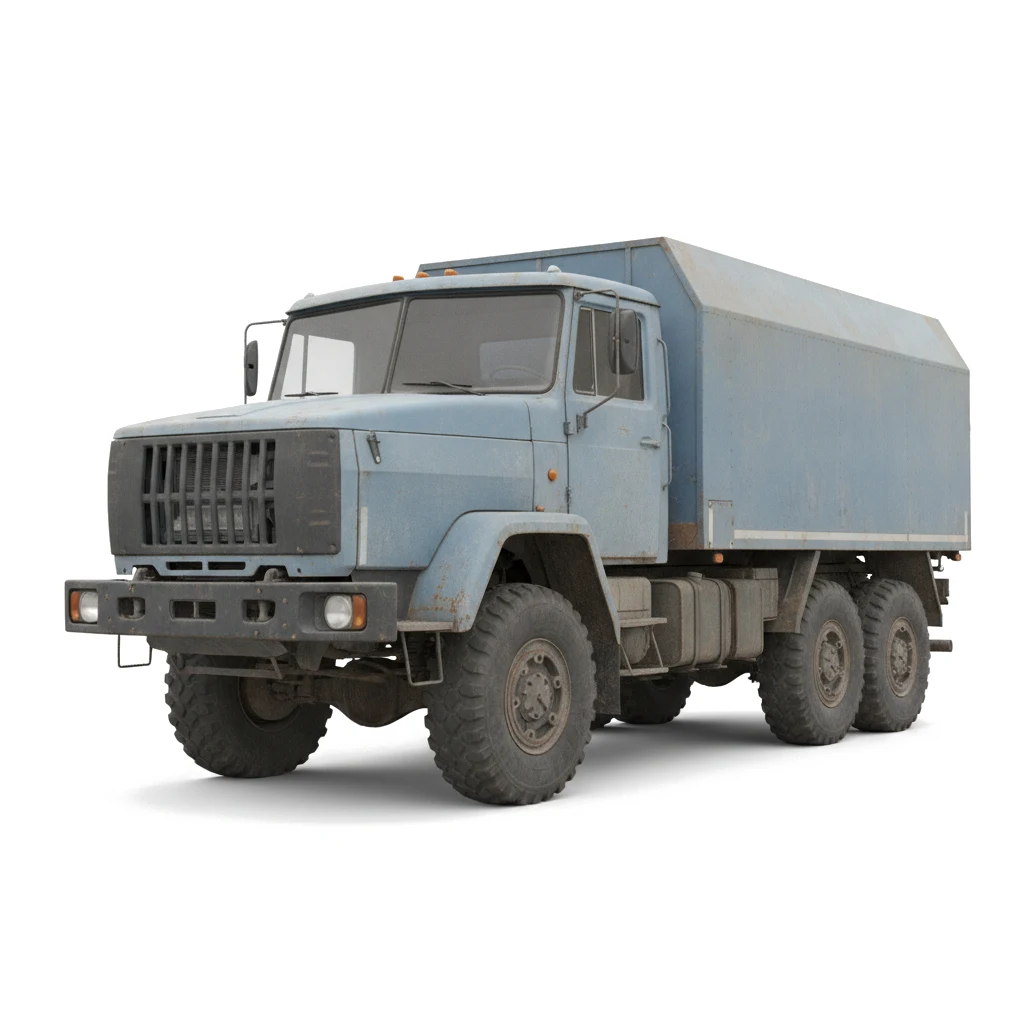 Грузовой гибридный автомобиль б/у (5-20 т)